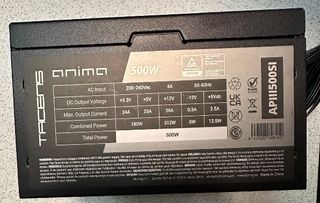Fuente Alimentación TACENS Anima APIII500 500W