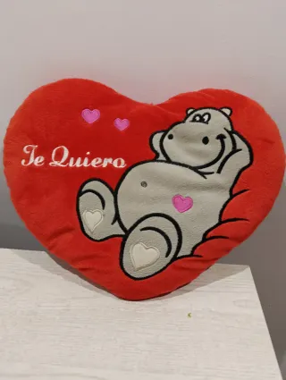 Cojín Corazón Te Quiero Peluche