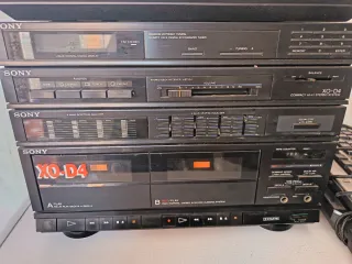 Minicadena Sony Vinilo y Cassette