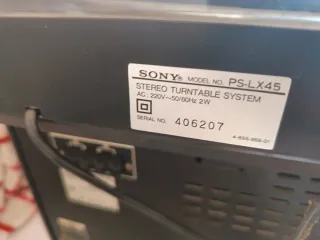 Minicadena Sony Vinilo y Cassette