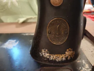 Máquina de coser antigua Singer