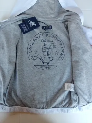 Completo U.s.grandpoloeapparel Giacca a Vento+Tuta