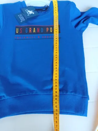 Completo U.s.grandpoloeapparel Giacca a Vento+Tuta