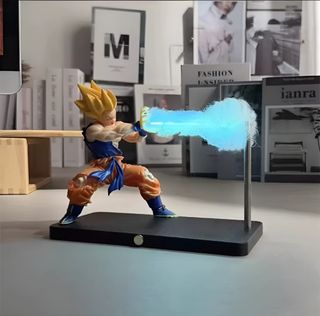 Lampada Goku Dragon Ball 3D LED Magnetica Regalo