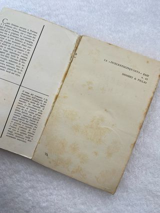 Libro Dombey e Figlio Charles Dickens Vintage SAS