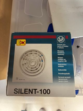 Extractor de baño S&P SILENT-100