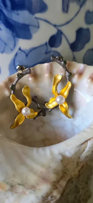 Pendientes colección jardines Encantados