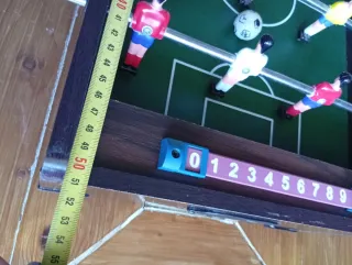 Futbolín y billar 2 en 1