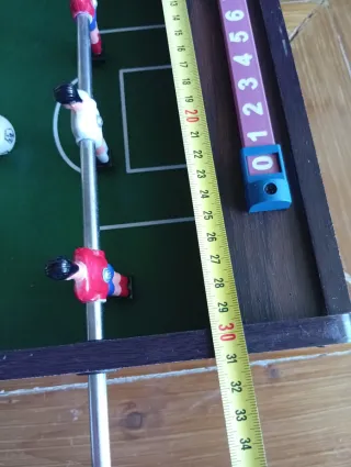 Futbolín y billar 2 en 1