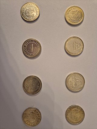Vírgenes Asturias y  monedas Casa Moneda