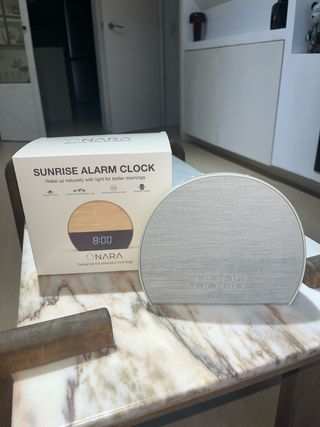 Despertador de Amanecer Bluetooth Beige