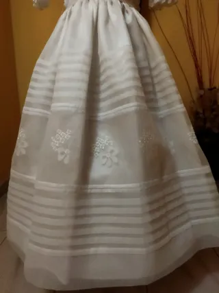 Vestido Comunión Blanco Talla 115