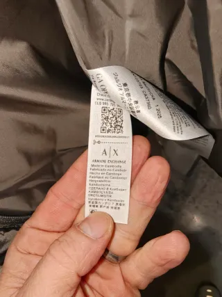 Chaqueta Armani Exchange Hombre Talla M Nueva