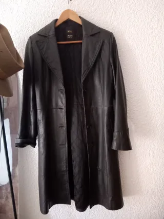 Chaqueta de cuero genuino