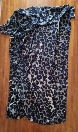 Lotto sciarpe, foulard e guanti blu/grigi