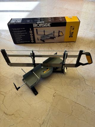 Sierra Ingletadora manual de precisión Ironside