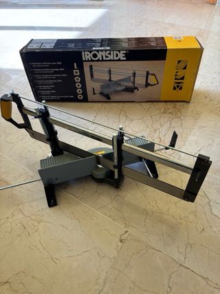 Sierra Ingletadora manual de precisión Ironside