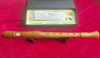 Flauta dulce Alto ZEN-ON A-1650B – Madera natural