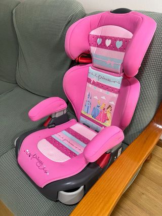 Silla coche rosa Princesas Disney