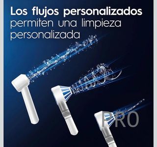 Braun Pro-1 + Irrigador Oxyjet - Cepillo Eléctrico + Irrigador Blanco Y Azul