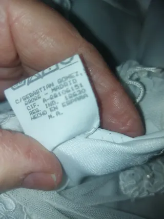 Vestido de Novia Blanco