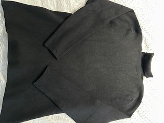 Jersey cuello alto Collusion negro