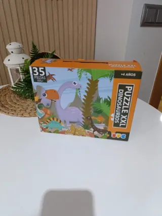 Puzzle Dinosaurios 35 Piezas XXL (+4 años)