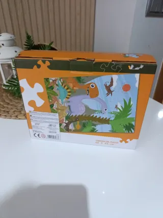 Puzzle Dinosaurios 35 Piezas XXL (+4 años)