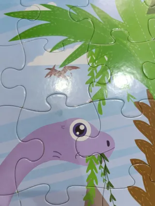 Puzzle Dinosaurios 35 Piezas XXL (+4 años)
