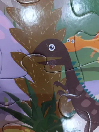 Puzzle Dinosaurios 35 Piezas XXL (+4 años)