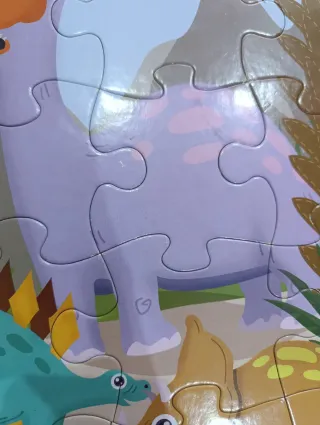 Puzzle Dinosaurios 35 Piezas XXL (+4 años)