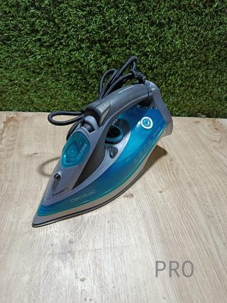 Cecotec Plancha Ropa de Vapor Fast&Furious 5055 Pro. 3100 W, Suela de Cerámica, Deslizamiento TurboSlide