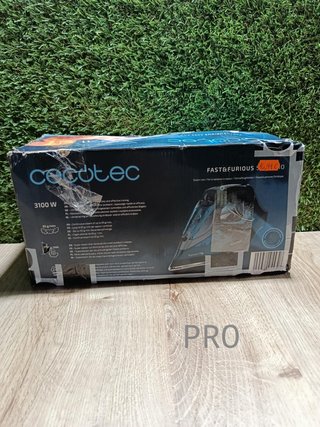 Cecotec Plancha Ropa de Vapor Fast&Furious 5055 Pro. 3100 W, Suela de Cerámica, Deslizamiento TurboSlide
