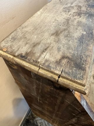 Pupitre Escritorio Antiguo Madera