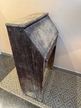 Pupitre Escritorio Antiguo Madera