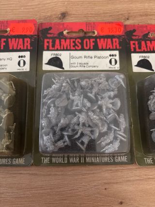Flames of War - Goumier Company HQ y Platoon
