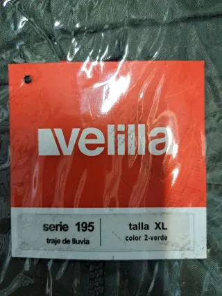 Traje de lluvia Velilla 2 piezas
