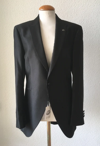 Traje de Ceremonia Novio Negro Nuevo