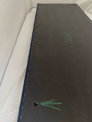 Cabecero Cama 1,50 Terciopelo Azul Marino