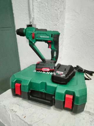 Parkside Taladro Percutor 20V + Cargador