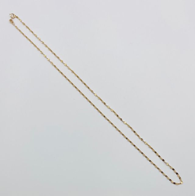PROMO!! CADENA FANTASÍA 50CM ORO 18K