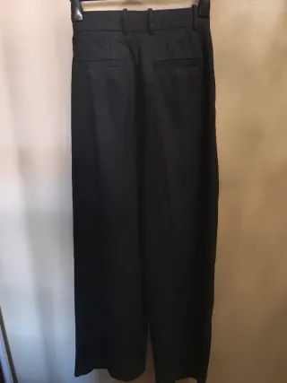 Pantalón ancho pinzas ZARA Talla XS