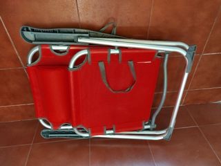 2 Sillas de Playa Plegables Reclinables