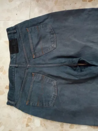 Pantalón vaquero gris hombre recto
