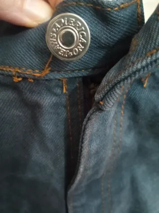 Pantalón vaquero gris hombre recto