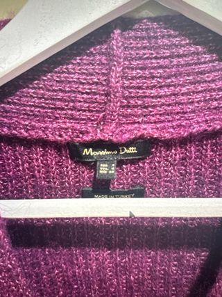 Jersey Morado Lana Mujer