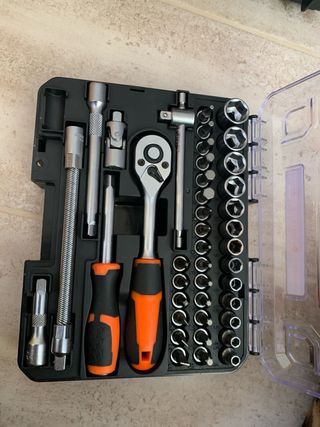 Juego de llaves y puntas CR-V 42 pzs