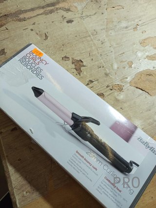 BaByliss Rizador de 25 mm - Tenacilla para rizar