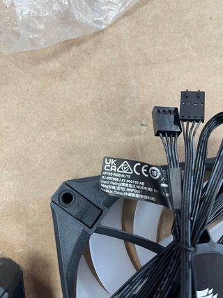 Kit 3 Ventiladores Corsair AF120 RGB Elite#164406