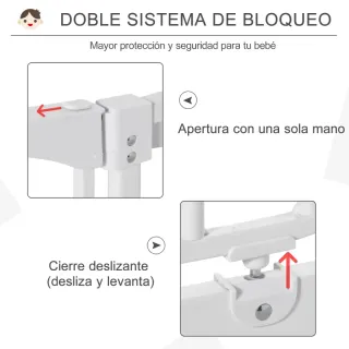 Barrera de Seguridad de Niños  96x72,5 cm